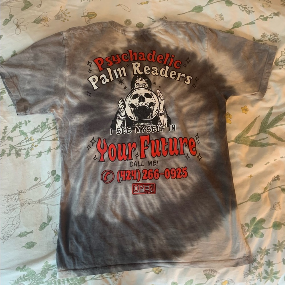 Open 925 Tie Dye Fortune Teller T-Shirt 💀 🔮
